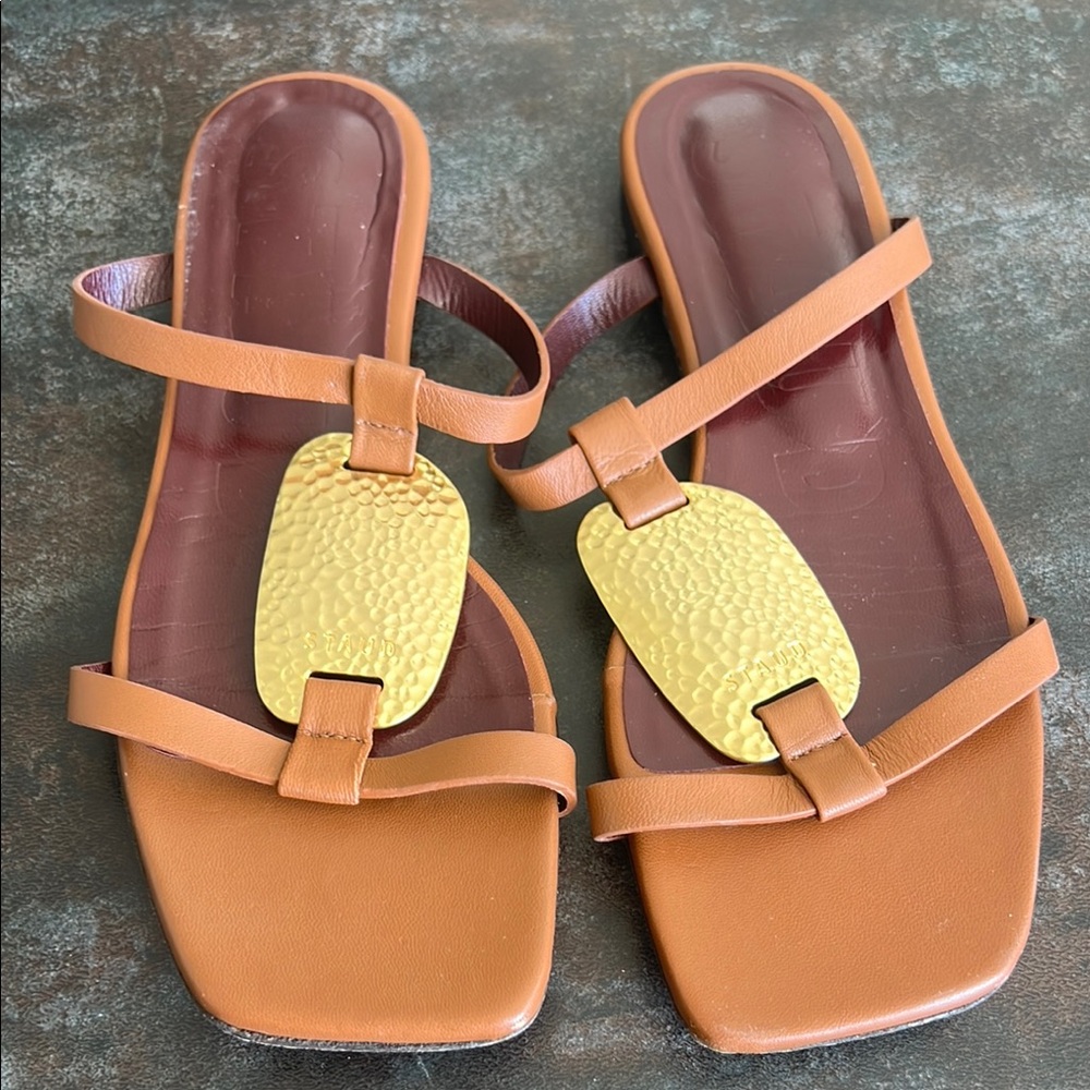Staud Margot Slide Sandal Size 37 EU